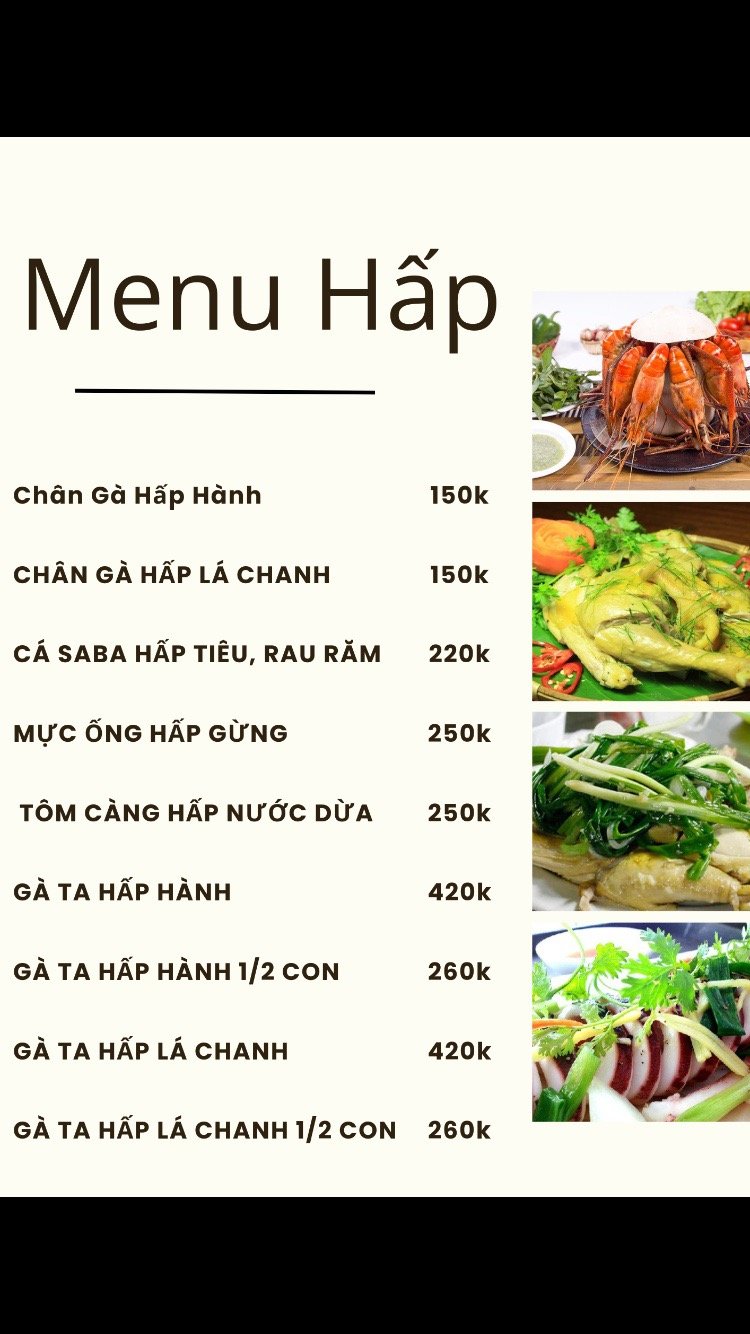 menu hap